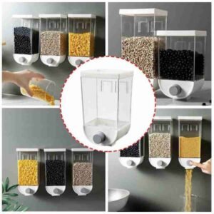 1.5kg 1500ml Self-Adhesive Wall-Mounted Dispenser Box (Random Color)