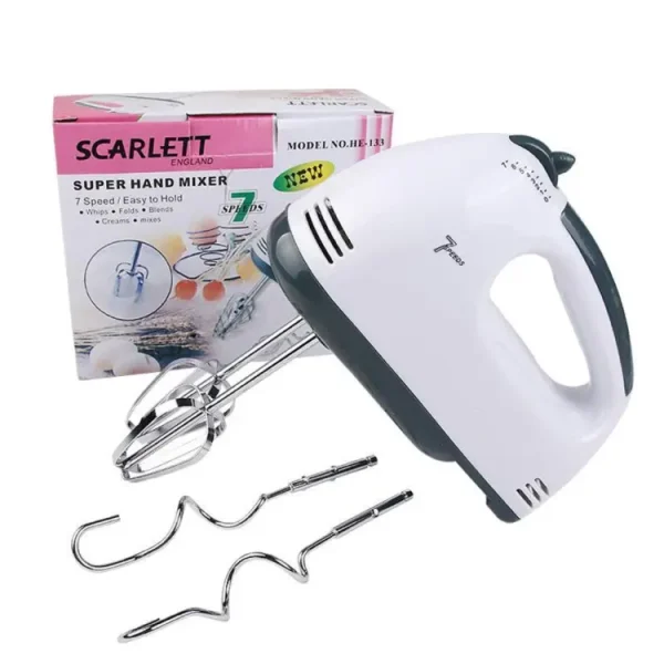 Unlock the joy of baking with the VersaMix Electric Hand Mixer, designed for effortless mixing and whisking.
