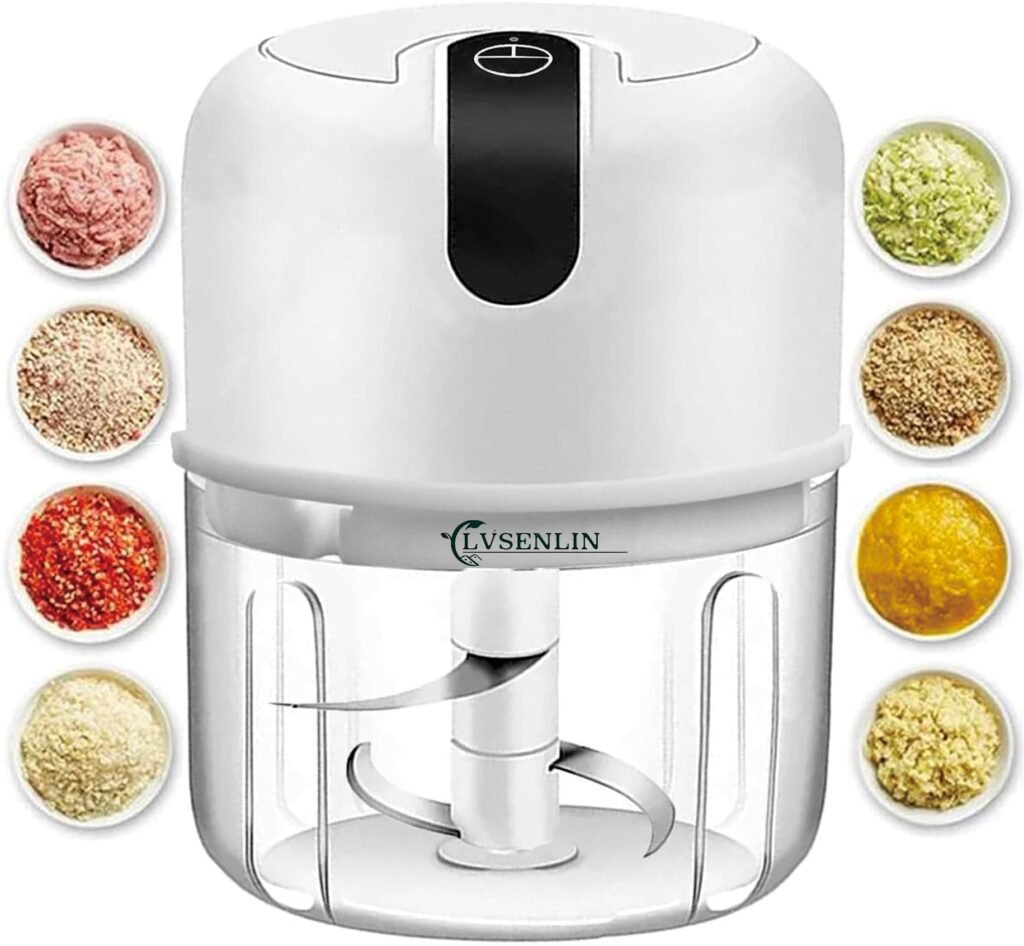 250 Ml Mini Usb Rechargeable Kitchen Electric Food Processor Chopper